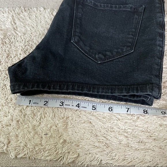 BDB URBAN OUTFITTERS BLACK ERIN HIGH RISE SHORTS - 24 - Picture 12 of 17